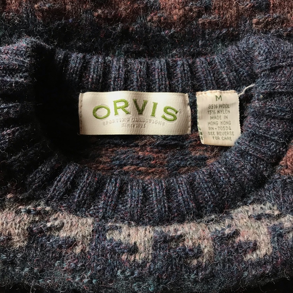 Orvis Crewneck Wool Sweater